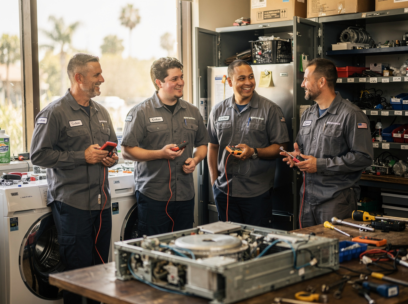 The Pacific Appliance Service team