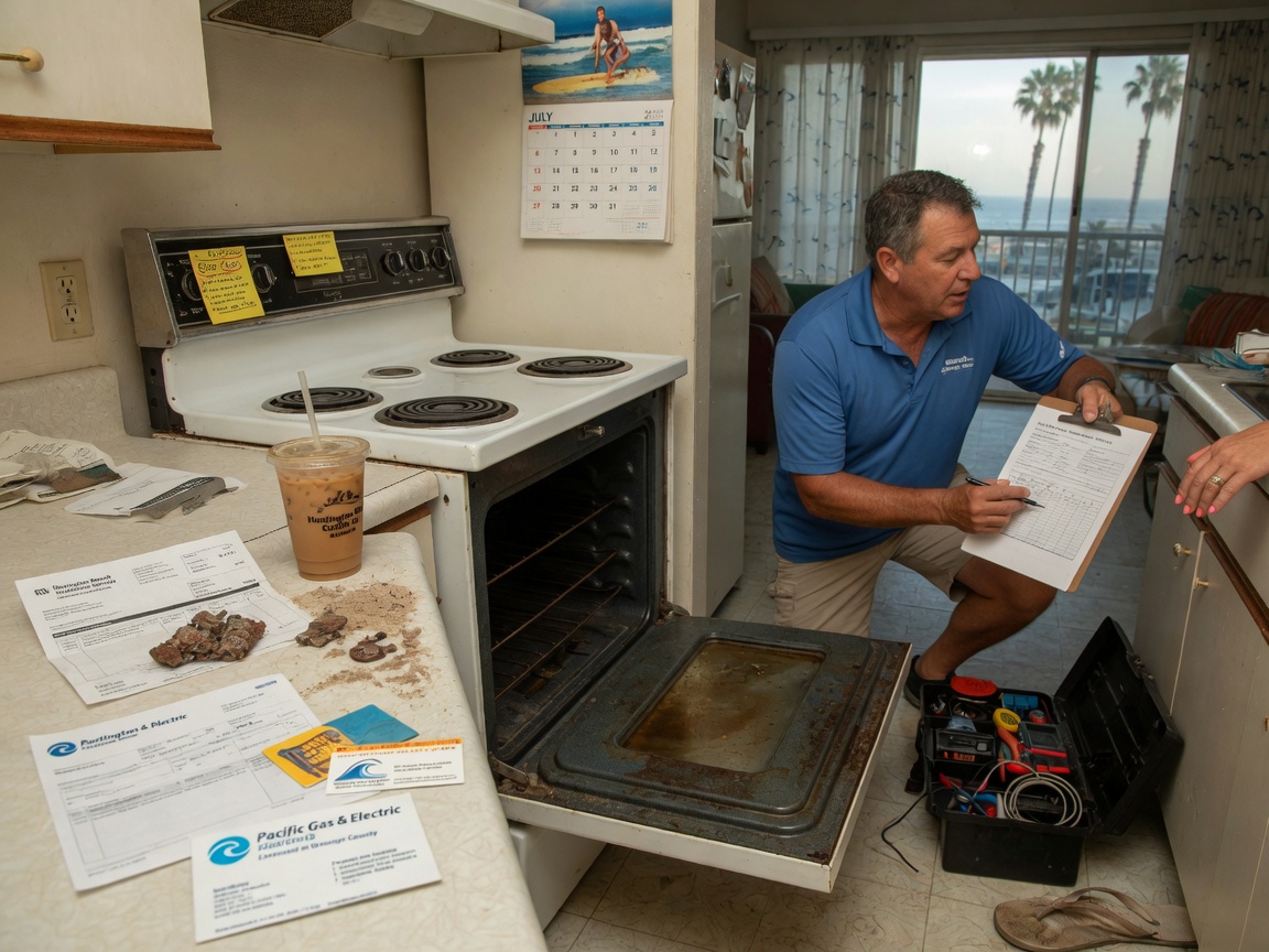 What Influences Oven Repair Costs in Huntington Beach